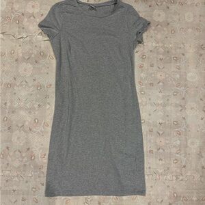 Old Navy Stretchy T-Shirt Dress – Gray – Size Small